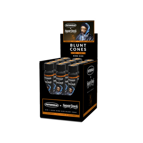 Snoop Dogg x FUTUROLA - 12pk Gin & Juice Terpene-Infused Blunt Cones, King Size, Retail Display