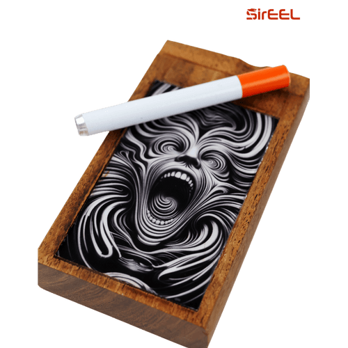 SirEEL - 4" Printed Cut Dugout One Hitter, Assorted Colors May Vary