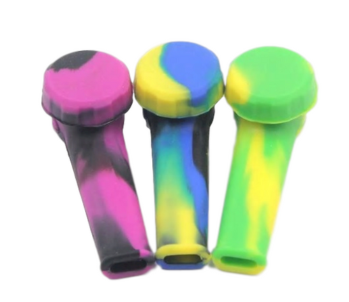 LuvBuds - Little Compact Silicone Hand Pipes, Assorted Colors May Vary LuvBuds - Little Compact Silicone Hand Pipes, Assorted Colors May Vary
