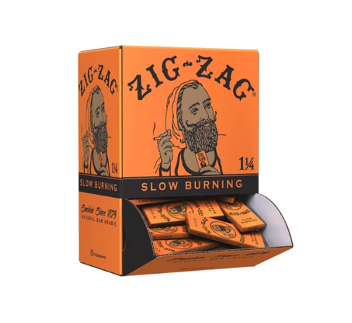 Zig-Zag - 48pk "Orange" Papers, 1 1/4, 32ct, Retail Display
