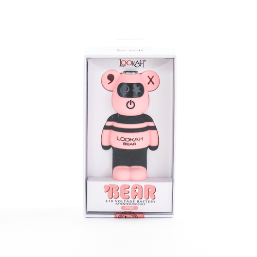 Lookah Bear 500mAh Variable Voltage 510 Battery | Pink