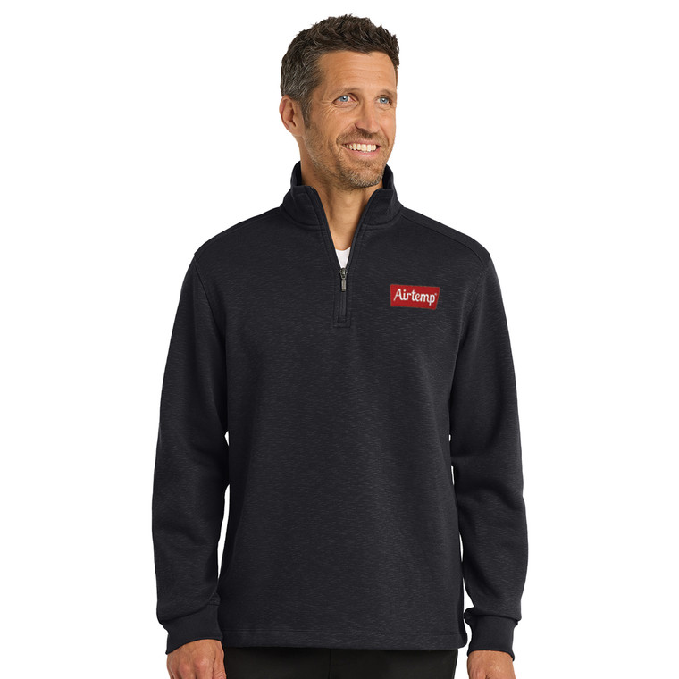 Port Authority® Slub Fleece 1/4-Zip Pullover