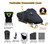 TRAILERABLE SNOWMOBILE COVER 600 DENIER BLACK