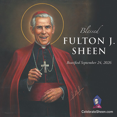 Blessed Fulton Sheen Banners