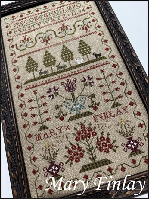 Antique reproduction sampler