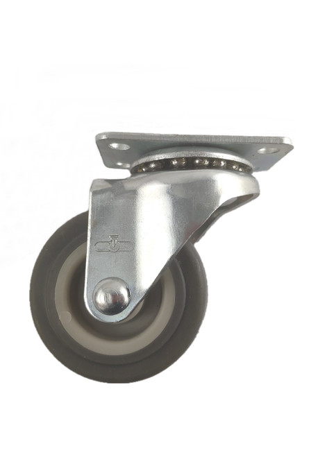 3020-01-TRP | THERMOPLASTIC RUBBER SWIVEL CASTER 2" X 7/8"