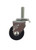 3322-21-HR-TSB | HARD RUBBER SWIVEL STEM CASTER WITH THUMB SCREW BRAKE 2 - 2" X 13/16"