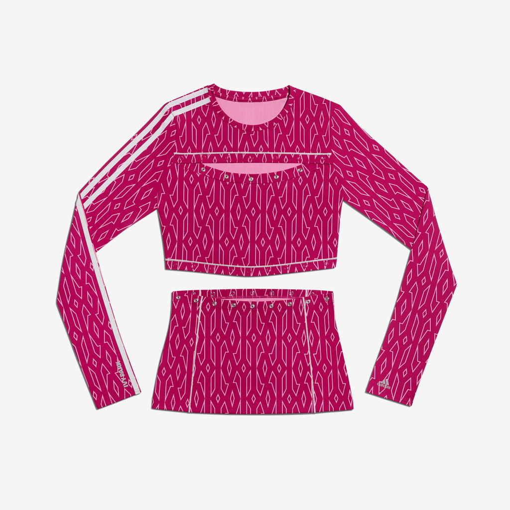adidas - adidas Ivy Park モノグラム　スナップトップス adidas Ivy Park モノグラム スナップトップス adidas Ivy Park