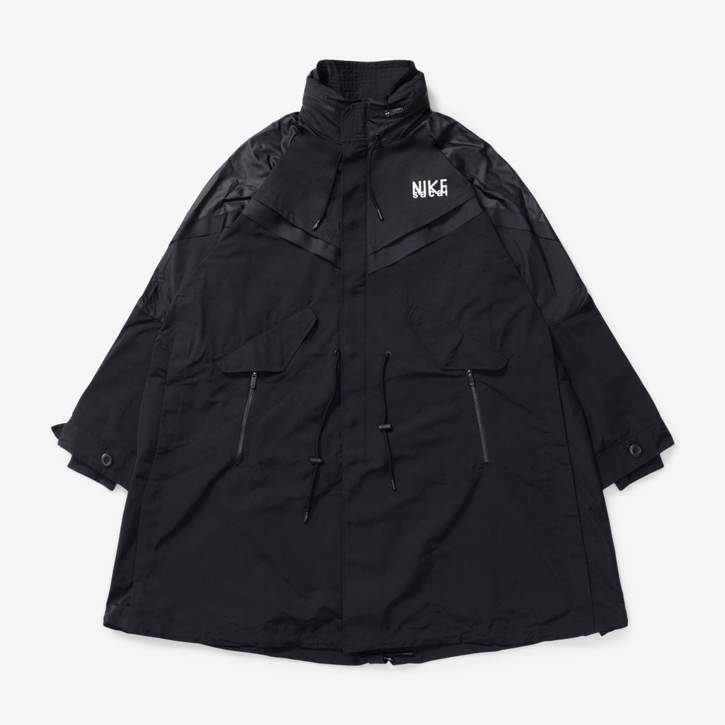 ジャケット・アウター Nike x sacai Trench Jacket Black  XL Nike x Sacai Trench Jacket Black Men's - FW22 - US