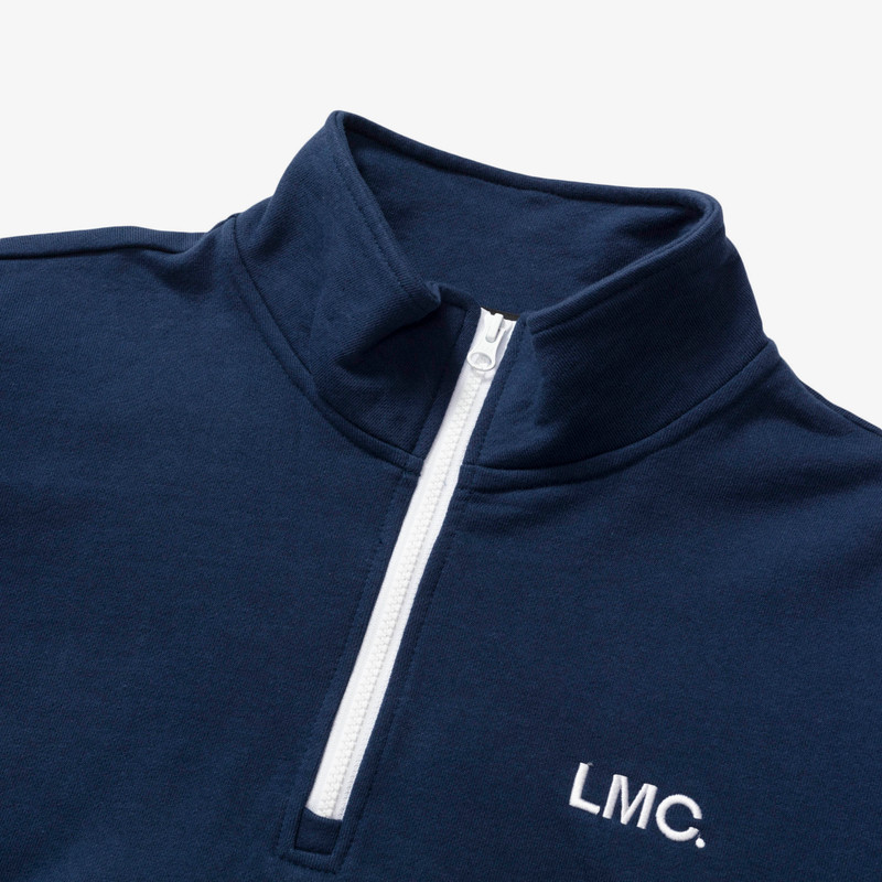 OG Quarter Zip Sweatshirt | 0LM22FSW106NVY