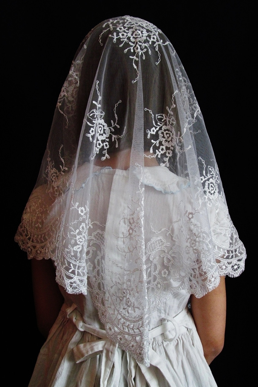 Authentic Spanish Mantilla Bridal Veils