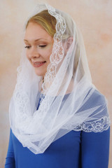 Special Offering of Catherine of Siena Tulle Infinity Veils