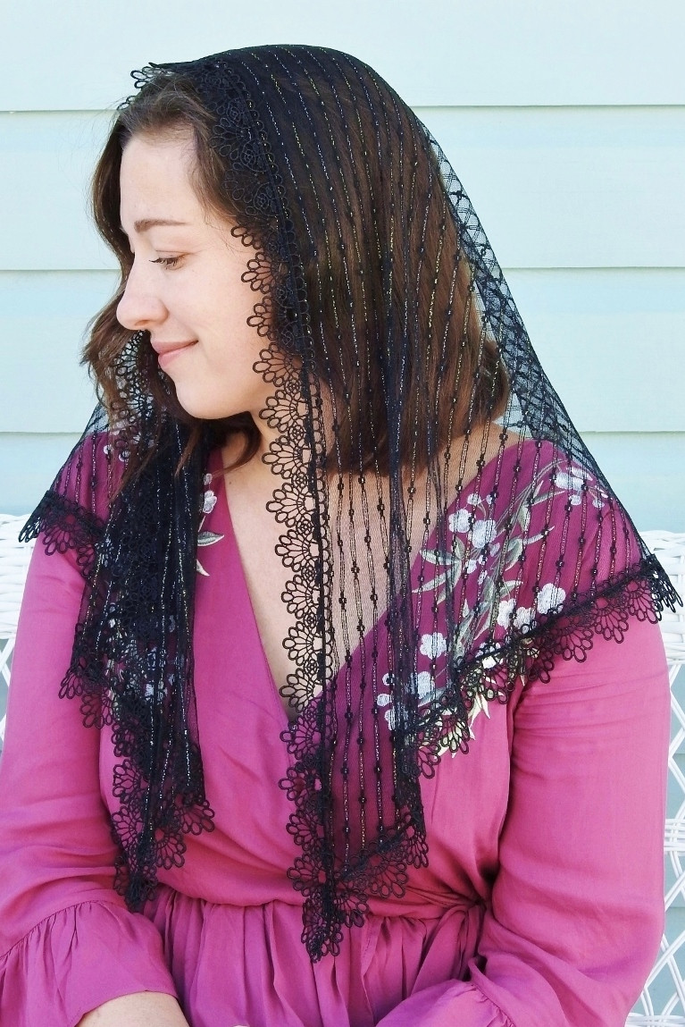 Christmas Festive Infinity Veil Veils by Lily
