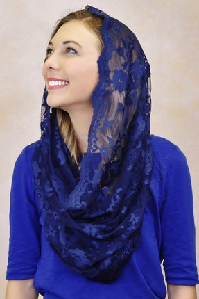 Medieval blue, with original edge showing