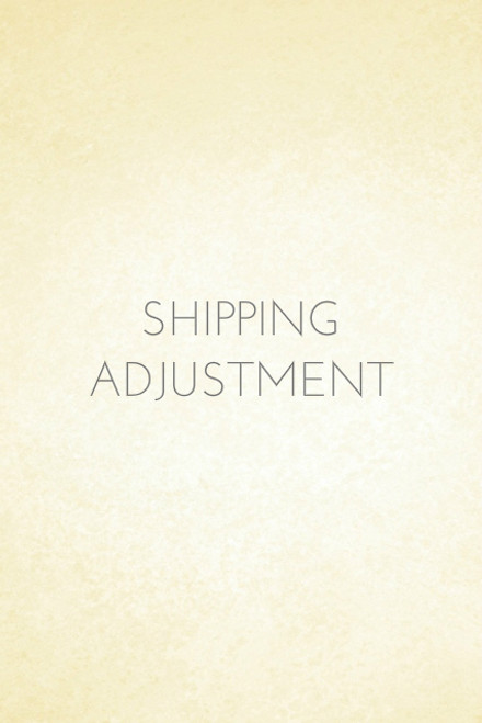 Shipping Adjustment to Priority (8.00)