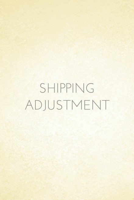 Shipping Adjustment to Expedited (34.95)