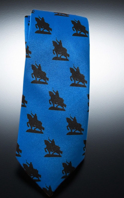 Our Very Own Exclusive Saint Louis Tie

Apotheosis of St. Louis is a statue of King Louis IX of France, namesake of St. Louis, Missouri, located in front of the Saint Louis Art Museum in Forest Park. 