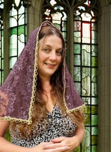 Saint Louis Collection - Rosati Triangle Veil (Sisters of St. Joseph)