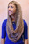 Mocha Catholic Infinity Veil - Elegant Scarf Veil