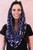 FB LIVE: Navy & Silver Flower Blossom Infinity Veil Second Chance