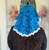 Peacock with White Trim