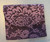 Black Cotton with Amethyst Merciful Love Veil Lace Overlay