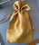 6"x9"   Organza Chapel Veil Bag Heritage Gold