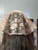 Soft Tulle in Mocha with Starter Trim - Soft Tulle fabric in mocha was one of our most loved fabrics. Being able to utilize it in other veil shapes has brought joy. 