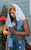 Summer Series - Premium Starter Veil in Pastel Blue with Marian Blue Trim