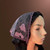 side profile of Advent Rose Petal Shaped Veil. 