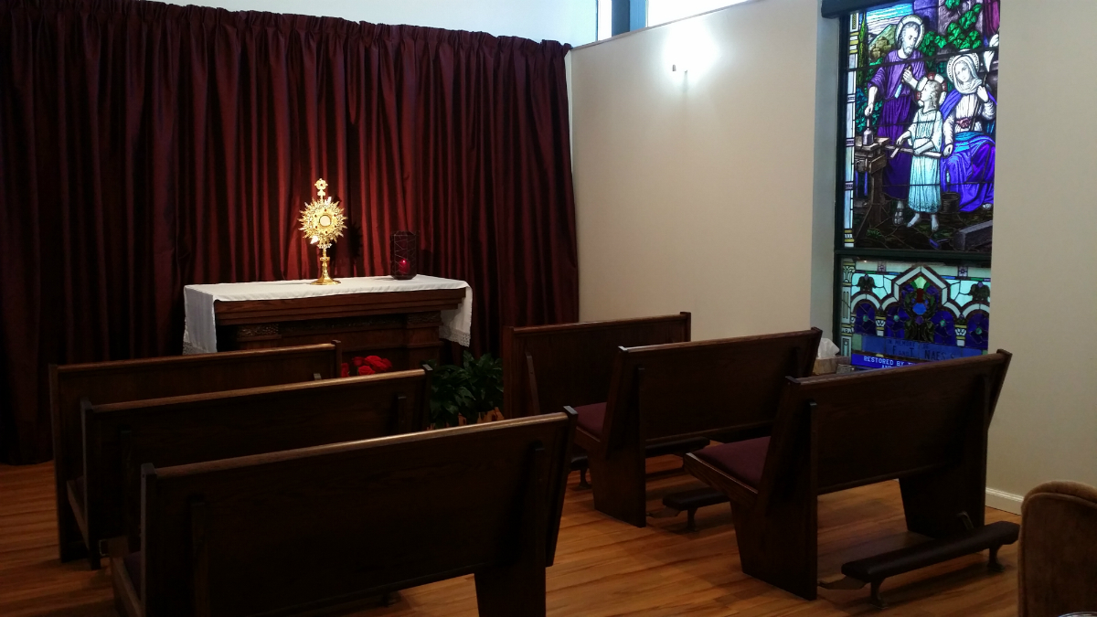 Adoration Chapel - after