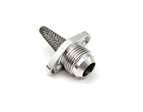 YXZ 12AN Billet Oil Tank Screened Fitting YXZ 12AN Billet Oil Tank Screened Fitting