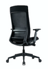 Elevate Black Frame Fabric Seat/Mesh