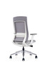 Elevate White Frame Fabric Seat/Mesh