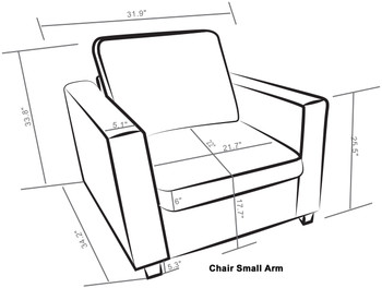 Kinnect Madison Chair Slate