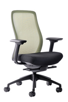 Vera Chair Black Fabric Seat/Mesh Back