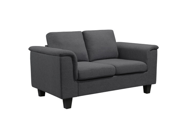 Kinnect York Love Seat Slate