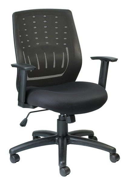 Stingray Chair Mesh Back Fabric Seat