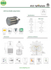 VERL-120W  120 Watt LED Retrofit Lamp equivalent to 400w Metal Halide Lamp