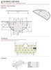 Sconce L.E.D. Retrofit Kit