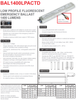 BAL1400LPACTD   1400 Lumen Emergency Fluorescent Ballast, AC Output with Time Delay