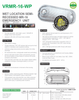VRMR-16-WP   Wet Location Semi-Recessed MR-16 Emergency Light