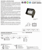 VLMPF   The high performance luminaire is designed for applications where long life, low maintenance, and consistent color rendering is required. Various beam spreads allow for a customized finish to any property