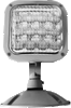 •  Long lasting, efficient, ultra bright white LED lamp heads.
•  High performance chrome-plated metalized reflector and glass lens with 8 or 12 LED's in each lamp head for optimal light distribution.
•  Adjustable LED lamp heads increases center-to-center spacing.
•  Powered from low voltage power source with low voltage wiring (not provided).
•  Universal mounting base mounts to single-gang switch box.
•  Distance of maximum run is determined by system voltage, wire gauge and total maximum wattage on the run.
•  Suitable for wall or ceiling mount.
•  Available in both engineering grade, high-impact resistant thermoplastic or premium grade die-cast aluminum housing.
•  Sealed and gasketed in standard gray or optional black finish.