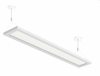 The suspended Up/down LED Luminaire is a commercial pendant lighting fixture utilizing an advanced LED optical system to achieve superior performance. The unique design is nearly transparent luminaire when off and excellent uniformity and efficiency when on, reaching 55% downlighting and 45% uplighting distribution, making the illusion of the light floating in mid-air, included UL Recognized constant current driver which support 0-10V dimming and step dimming, suitable for indoor lighting.