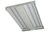 The VLEDHB-WN series is a premium-performance, I-beam LED high bay luminaire. It is designed to illuminate a wide variety of settings, including commercial, industrial & retail settings such as warehouses, manufacturing plants, sporting venues and big-box retailers. With a painted, steel housing, the LEDHB-WN provides high levels of durability and performance. High-efficacy, long-life LEDs provide both energy and maintenance cost savings compared to traditional, HID high bays. 
 
▪ Available in 4000k (neutral white) and 5000k (cool white) color temperatures.*
▪ Long-life LEDs provide 109,000 hours of operation with at least 70% of initial lumen output (L70).**
▪ The 100W model delivers 13,634 lumens (136 lumens per watt, LPW) at 4000k, and 13,709 lumens (137 LPW) at 5000k.* 
▪ The 150W model delivers 20,482 lumens (137 LPW) at 4000k, and 20,603 lumens (137 LPW) at 5000k.*
▪ The 200W model delivers 27,687 lumens (141 LPW) at 4000k, and 27,736 lumens (142 LPW) at 5000k.*
▪ Universal 120-347 AC voltage (50-60Hz) is standard.
▪ 0-10vdc dimming drivers are standard.
▪ Power factor > 0.90.
▪ Total harmonic distortion < 20%.
▪ Color rendering index > 80.
▪ Painted steel housing.
▪ Easy installation in new construction or retrofit.
▪ Chain-mount kits (includes v-hooks and ⅛” thick, 1-meter long chain) are standard.
▪ Options include lenses (clear & diffused), wire-guard kits, pendant-mounting kits, and cable-mounting kits.