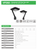 Decorative Commercial LED Post Top Area Light