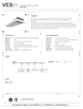 VES01 2x4 Recessed Light with UV-C air treatment system (Fluorescent or LED Tubes)