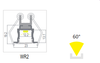 Recessed Aluminum WR-2 Series
