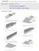 Varosa Linear T-Grid Fixture
